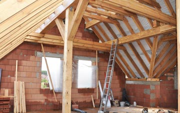 Three Gates attic trusses
