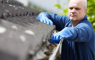 cleaning and inspecting Three Gates roofs