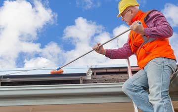 Three Gates soft wash roof cleaning